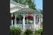 Gazebo surrounded by landscaping