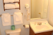 bathroom with sink and toilet