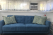 blue sofa