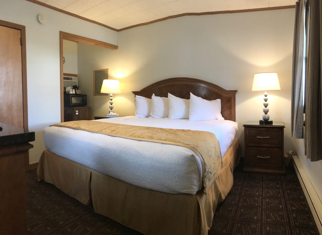 Standard room with king bed