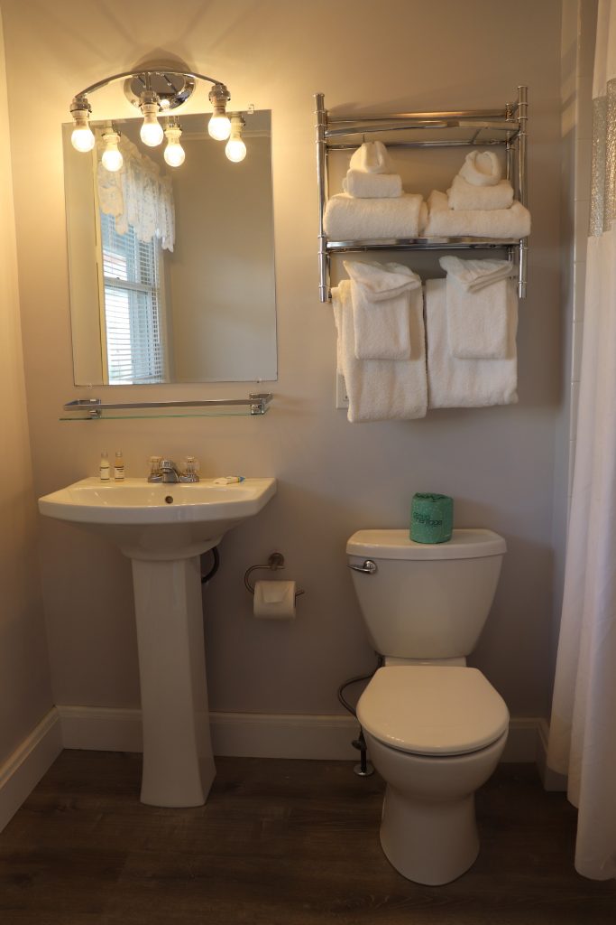 Standard room bathroom